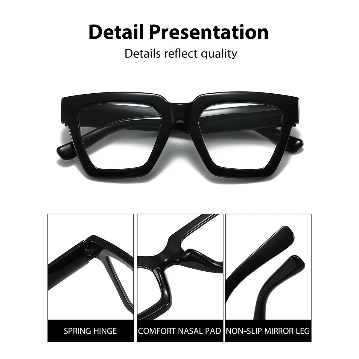 BARCUR Retro Fashionable Unique Leopard Pattern Reading Glasses for Women and Men – Stylish Clear Prescription Eyewear with Fashion Color Options – Trendy Rectangular Presbyopia Glasses with Personalized Gift Box for Daily Use