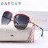 BARCUR Sunglasses Women’s Fashion Polarized Metal Frame Sunglasses UV400 Protection Multi-Color Options Trendy Square Sunglasses with Exquisite White Gift Box for Summer Parties Travel & Outdoor Events