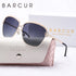 BARCUR Sunglasses Women’s Fashion Polarized Metal Frame Sunglasses UV400 Protection Multi-Color Options Trendy Square Sunglasses with Exquisite White Gift Box for Summer Parties Travel & Outdoor Events