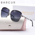 BARCUR Sunglasses Women’s Fashion Polarized Metal Frame Sunglasses UV400 Protection Multi-Color Options Trendy Square Sunglasses with Exquisite White Gift Box for Summer Parties Travel & Outdoor Events