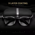 Luxury Elegent Aluminium Magnesium Sunglasses Retro Steampunk Round glasses Polarized Sun glasses for Women and Men  With UV400 Protection