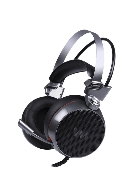 Luxury Proffesional Studio Gaming PC Headphones With LED Lights In Modern Luxury Metal Design For Gamers and DJ