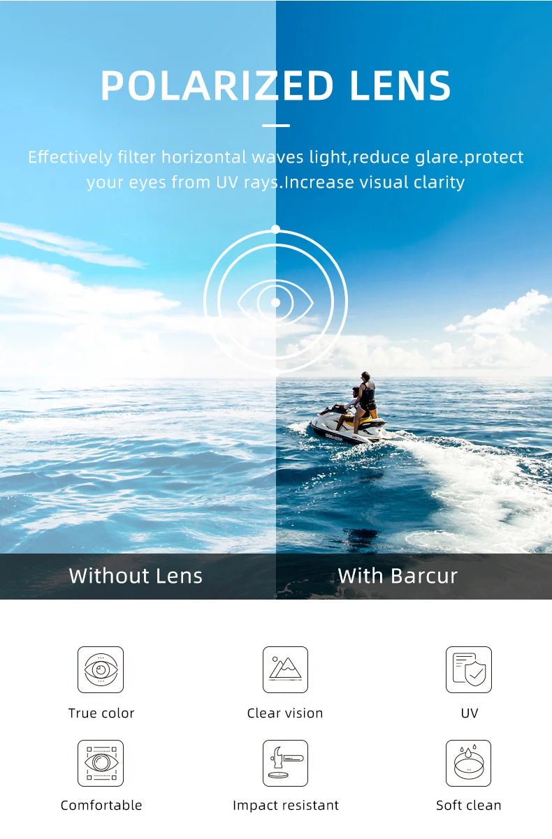 BARCUR Trendy Sunglasses Women’s Polarized Round Frame – Timeless Fashionable Sun Glasses for Driving Casual Wear – UV400 Protection Anti-Reflective Lenses