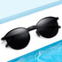 BARCUR Trendy Sunglasses Women’s Polarized Round Frame – Timeless Fashionable Sun Glasses for Driving Casual Wear – UV400 Protection Anti-Reflective Lenses
