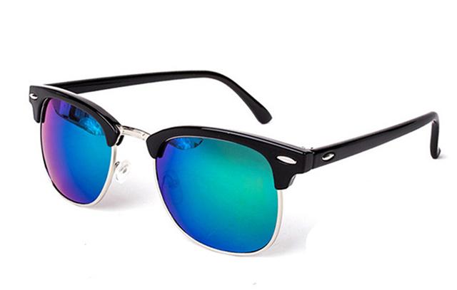 Luxury Popular  Famous Retro Semi-Rimless Brand Designer Sunglasses For Women and Men Polarized Classic Oculos De Sol Gafas Retro EyeglassesWith UV400  Sunglasses