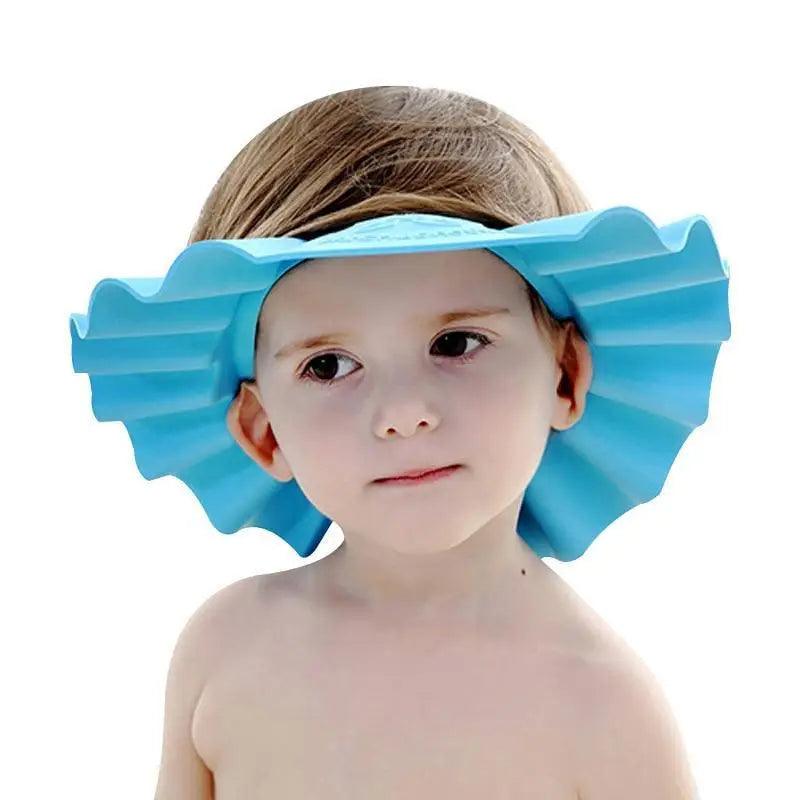 Adjustable Baby Shampoo Cap Shower Kids Bath Visor Head Baby Colorful Ear Protection For Bath Time - STEVVEX Baby - baby, baby bathing caps, baby caps for showers, baby items, baby products, baby shampoo caps, baby shower caps, baby washing hair caps, gifts for babies, gifts for baby shower, gifts for newborns - Stevvex.com