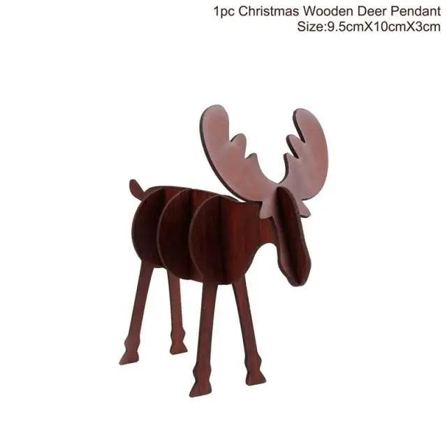 Adventures Merry Christmas Wooden Train Ornament Christmas Decoration For Home Santa Claus Gift And New Year Xmas Decor - ALLURELATION - Adventures toys, attractive toy, best baby gift, Best decor kids room, Birthday Gifts, Christmas Decoration, Christmas Mini Train, colorful toys, Decoration For Home, Gift For kids, high quality toy, Hot selling toys, Learning train toy, Luxury toy, New year decoration, Ornament Christmas Decoration, party decoration, Santa Claus Gift, Wooden Train - Stevvex.com