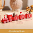 Adventures Merry Christmas Wooden Train Ornament Christmas Decoration For Home Santa Claus Gift And New Year Xmas Decor - ALLURELATION - Adventures toys, attractive toy, best baby gift, Best decor kids room, Birthday Gifts, Christmas Decoration, Christmas Mini Train, colorful toys, Decoration For Home, Gift For kids, high quality toy, Hot selling toys, Learning train toy, Luxury toy, New year decoration, Ornament Christmas Decoration, party decoration, Santa Claus Gift, Wooden Train - Stevvex.com