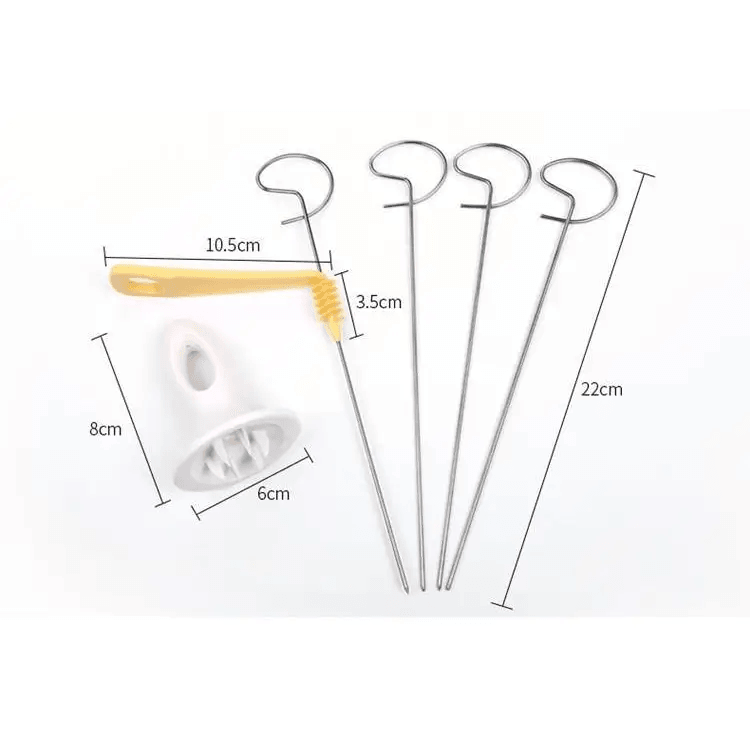 Amazing 2PC Potato Spiral Cutter Cucumber Slicer Kitchen Accessories Vegetable Spiralizer Spiral Potato Cutter Slicer