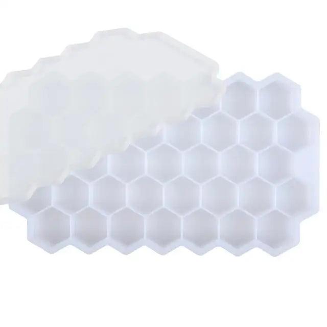 Amazing Honeycomb Ice Cube Trays Reusable Silicone Ice cube Mold Free Ice maker with Removable Lids - Stevvex - 501, Best Quality Kitchen tool, Best selling kitchen tools, High Quality Kitchen Gadget, Hot Selling kitchen tool, Ice ball Cube, Ice Cube maker, Ice Tray, Kitchen, Kitchen Accessories, Kitchen Appliances, Kitchen Gadget, Kitchen Gadgets, Kitchen Tool, Kitchenware - Stevvex.com