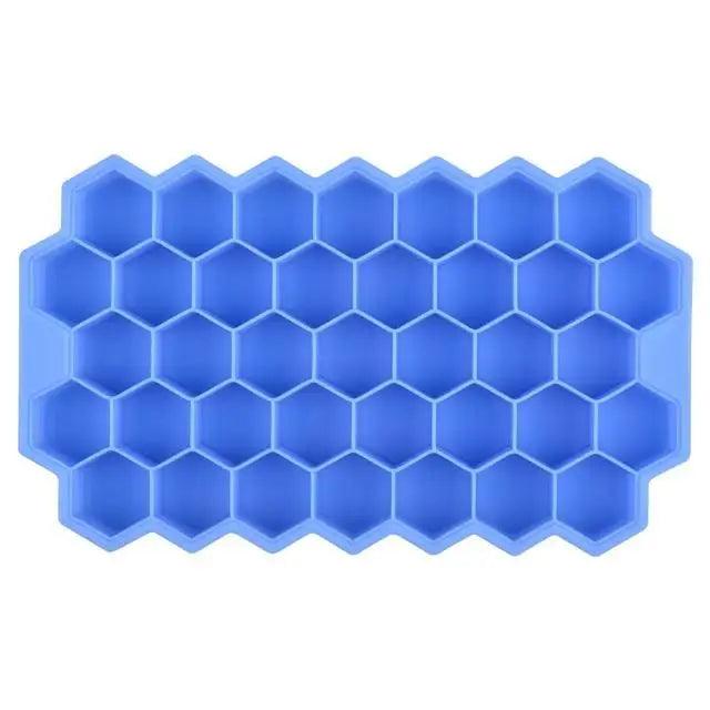 Amazing Honeycomb Ice Cube Trays Reusable Silicone Ice cube Mold Free Ice maker with Removable Lids - Stevvex - 501, Best Quality Kitchen tool, Best selling kitchen tools, High Quality Kitchen Gadget, Hot Selling kitchen tool, Ice ball Cube, Ice Cube maker, Ice Tray, Kitchen, Kitchen Accessories, Kitchen Appliances, Kitchen Gadget, Kitchen Gadgets, Kitchen Tool, Kitchenware - Stevvex.com