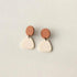 Attractive Geometric Round Square Acrylic Earrings for Women And Girls - Unique Design Long Dangle Drop Earrings - 7