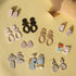 Attractive Geometric Round Square Acrylic Earrings for Women And Girls - Unique Design Long Dangle Drop Earrings