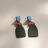 Attractive Geometric Round Square Acrylic Earrings for Women And Girls - Unique Design Long Dangle Drop Earrings - 16