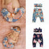 Baby Girls Floral Printed Elastic Waist Big Flower Bottoms Leggings Pants Toddler Trousers With Bow In Set For Girls And Baby and Newborn Baby - STEVVEX Baby - baby, Baby bow, baby care, baby clothers, baby clothing, baby items, baby leggings, baby pants, baby products, baby trousers, gifts for new born, kids, kids clothing, kids leggings, kids pants, kids trousers, newborn baby pants, newborn pants - Stevvex.com