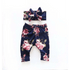 Baby Girls Floral Printed Elastic Waist Big Flower Bottoms Leggings Pants Toddler Trousers With Bow In Set For Girls And Baby and Newborn Baby - STEVVEX Baby - baby, Baby bow, baby care, baby clothers, baby clothing, baby items, baby leggings, baby pants, baby products, baby trousers, gifts for new born, kids, kids clothing, kids leggings, kids pants, kids trousers, newborn baby pants, newborn pants - Stevvex.com