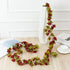 Beautifully Designed 250CM Rose Artificial Flowers Christmas Garland for Wedding Home Room Decoration Spring Autumn