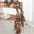 Beautifully Designed 250CM Rose Artificial Flowers Christmas Garland for Wedding Home Room Decoration Spring Autumn
