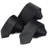 Black Business Skinny Men Neckties Wedding Slim Ties Elegant Men Lightweight High Quality Modern Ties - STIL7676YHYHY
