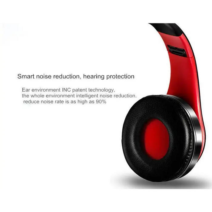 Bluetooth Foldable Earphone Unique Wireless Stereo Headphones Sport Earphone With Microphone Modern Music Headphones