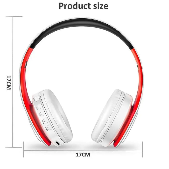 Bluetooth Foldable Earphone Unique Wireless Stereo Headphones Sport Earphone With Microphone Modern Music Headphones