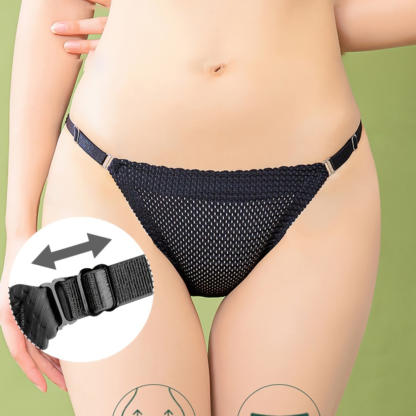 Invisible Boost Fake Butt Lifting Bikini Panties for Women – Ultra-Thin Breathable and Seamless Women's Lingerie for Natural Enhancement and All-Day Comfort