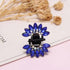 Charming Rhinestone Crystal Multicolor Hair Claws For Girls Elegant Mini Hair Jaw Claws Children Hair Accessories - 7