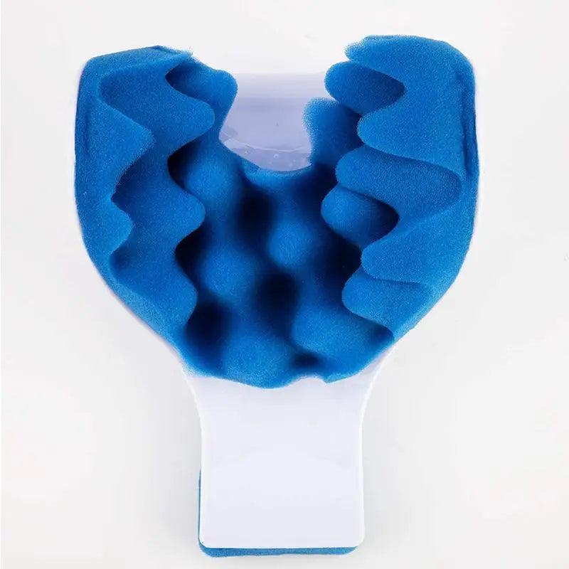 Chiropractic Neck Pillow Massager for Pain relief and Relaxation - Neck Support Orthopedic Pillow Neck Shoulder Relaxer - ALLURELATION - Chiropractic Neck Pillow, massage pillow, Muscle Relaxer, neck pillow, orthopedic pillow, pain reliefing pillow, pillow for car, pillow massager, pillow under the neck, Travel pillow - Stevvex.com