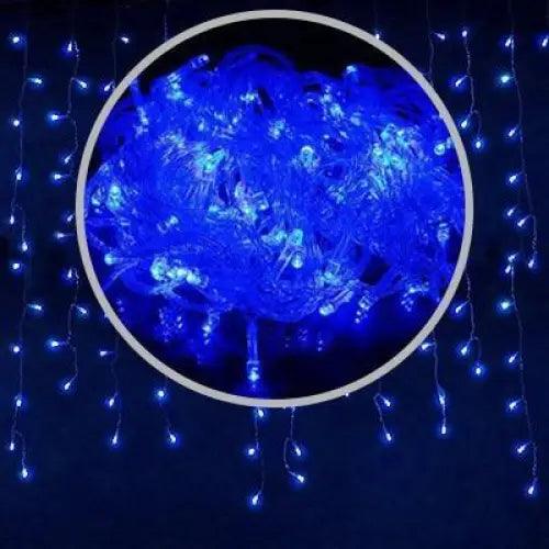 Classic And Charming Christmas LED Lights Waterfall Outdoor Decoration 5M droop 0.4 - 0.6m Led Lights Curtain String