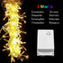 Classic And Charming Christmas LED Lights Waterfall Outdoor Decoration 5M droop 0.4 - 0.6m Led Lights Curtain String