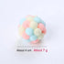 Colorful Handmade Ball For Cats Interactive Fluffy Ball For Kittens Soft Toys For Pets Excellent Gift For Cat Lovers