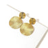 Contemporary Fashionable Round Drop Female Earrings Vintage Style Geometric Pendant Earrings for Women And Girls