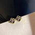 Crystal Drop Earrings Sparkling Gold Color Bridal Luxury Fashionable Jewelry For Womwn And Girls - Wedding Gift Jewelry