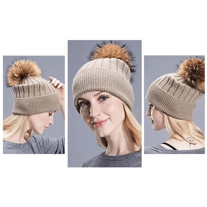 Cute Winter Warm Comfortable Cap Detachable Pom Pom Autumn Super Soft Fashionable Caps For Adults And Kids - STEVVEX Fashion - 706, autumn, autumn caps, beanies, beanies for autumn, caps, caps for autumn, caps for winter, classic caps, cute beanies, cute caps, fashion caps, fur beanies, fur caps, hats, pom pom caps, soft beanies, trendy caps, warm beanies, warm cap, warm hats, winter, winter beanies, winter caps, winter hats, wool caps - Stevvex.com