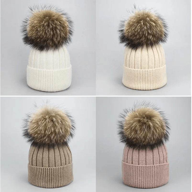 Cute Winter Warm Comfortable Cap Detachable Pom Pom Autumn Super Soft Fashionable Caps For Adults And Kids - STEVVEX Fashion - 706, autumn, autumn caps, beanies, beanies for autumn, caps, caps for autumn, caps for winter, classic caps, cute beanies, cute caps, fashion caps, fur beanies, fur caps, hats, pom pom caps, soft beanies, trendy caps, warm beanies, warm cap, warm hats, winter, winter beanies, winter caps, winter hats, wool caps - Stevvex.com