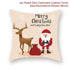 Elegance Merry Christmas Cushion Cover Santa Claus Elk Christmas Decoration For Home Christmas Ornaments Gift - 11