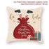 Elegance Merry Christmas Cushion Cover Santa Claus Elk Christmas Decoration For Home Christmas Ornaments Gift - 13