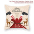 Elegance Merry Christmas Cushion Cover Santa Claus Elk Christmas Decoration For Home Christmas Ornaments Gift - 16