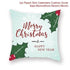 Elegance Merry Christmas Cushion Cover Santa Claus Elk Christmas Decoration For Home Christmas Ornaments Gift - 31