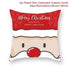 Elegance Merry Christmas Cushion Cover Santa Claus Elk Christmas Decoration For Home Christmas Ornaments Gift - 7