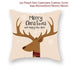 Elegance Merry Christmas Cushion Cover Santa Claus Elk Christmas Decoration For Home Christmas Ornaments Gift - 2