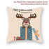 Elegance Merry Christmas Cushion Cover Santa Claus Elk Christmas Decoration For Home Christmas Ornaments Gift - 15