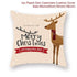 Elegance Merry Christmas Cushion Cover Santa Claus Elk Christmas Decoration For Home Christmas Ornaments Gift - 4