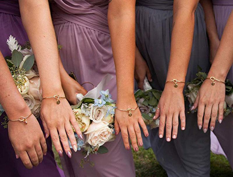 Personalize Knot Initial Bracelets Bangles A-Z 26 Letters Initial Charm Bracelet Love Bangles for Women Luxury Jewelry For Women