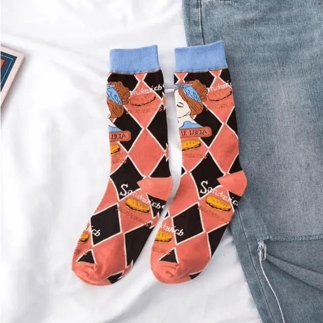 2021 Fashion Colorful Print Socks Women Mushroom Spring Woman Socks Cotton Socks For Women - Treko - 2021 trends, birthday gifts, birthday socks, comfortable socks, fashion 2021, fashionable socks, latest socks, new trend 2021, SOCKS, socks 2021, socks for women, stylish socks, trends 2021, trendy socks, trendy socks 2021, trendy women socks, unisex socks, women socks 2021, women trendy socks- Stevvex.com