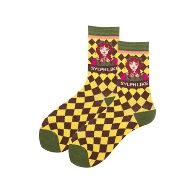 2021 Fashion Colorful Print Socks Women Mushroom Spring Woman Socks Cotton Socks For Women - Treko - 2021 trends, birthday gifts, birthday socks, comfortable socks, fashion 2021, fashionable socks, latest socks, new trend 2021, SOCKS, socks 2021, socks for women, stylish socks, trends 2021, trendy socks, trendy socks 2021, trendy women socks, unisex socks, women socks 2021, women trendy socks- Stevvex.com