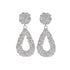 Gorgeous Gold Textured Large Pendant Women’s Earrings Unique Metal Brilliant Drop Earrings for Women And Girls - 7