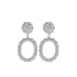 Gorgeous Gold Textured Large Pendant Women’s Earrings Unique Metal Brilliant Drop Earrings for Women And Girls