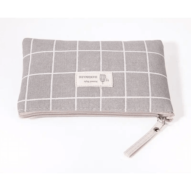 Handmade Retro Pencil Case Large Capacity Stationary Case Cool Stylish Printed Pouch For Office - STIL4850GDNBJ