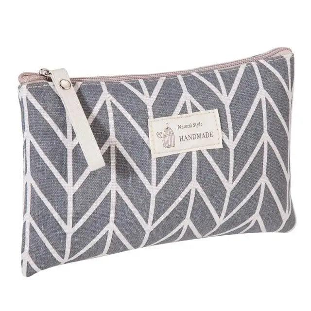 Handmade Retro Pencil Case Large Capacity Stationary Case Cool Stylish Printed Pouch For Office - 8 - STIL4850GDNBJ